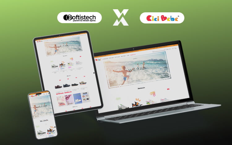 cicibebeayakkabi site tasarımı softistech yazılım & reklam ajansı