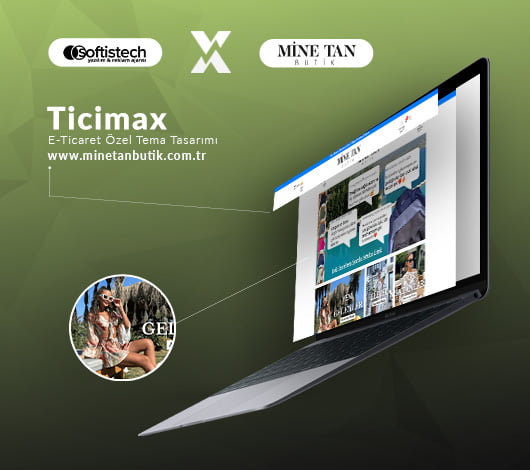 minetan butik site tasarımı softistech yazılım & reklam ajansı